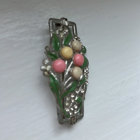 Vintage Floral brooch - Picture 2 of 3